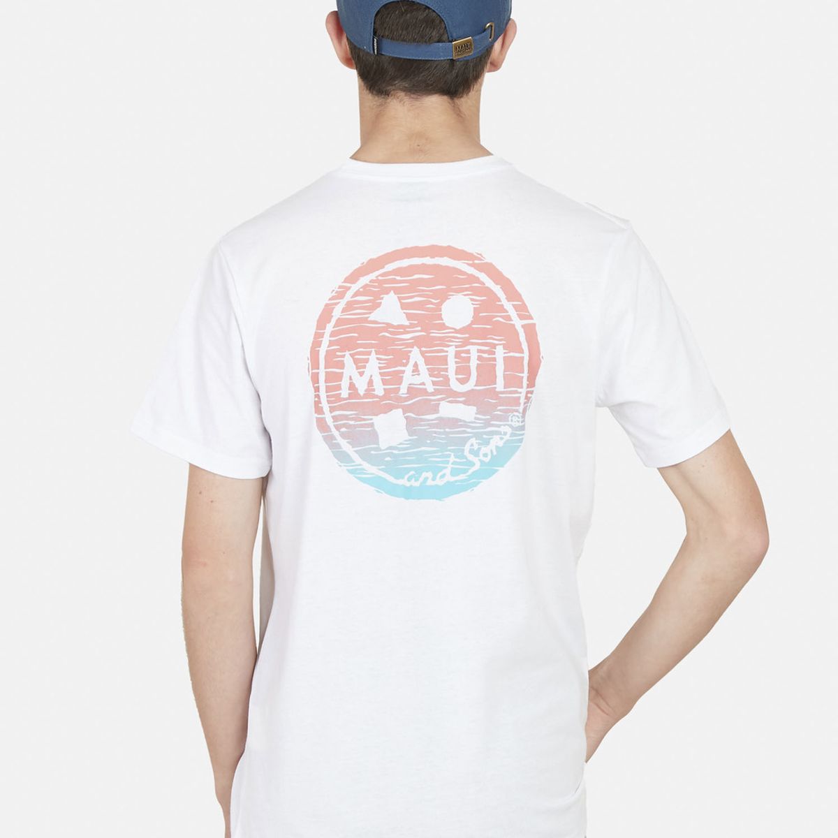 MAUI AND SONS - Polera DESTROYED COOKIE Juvenil Blanco Maui and Sons