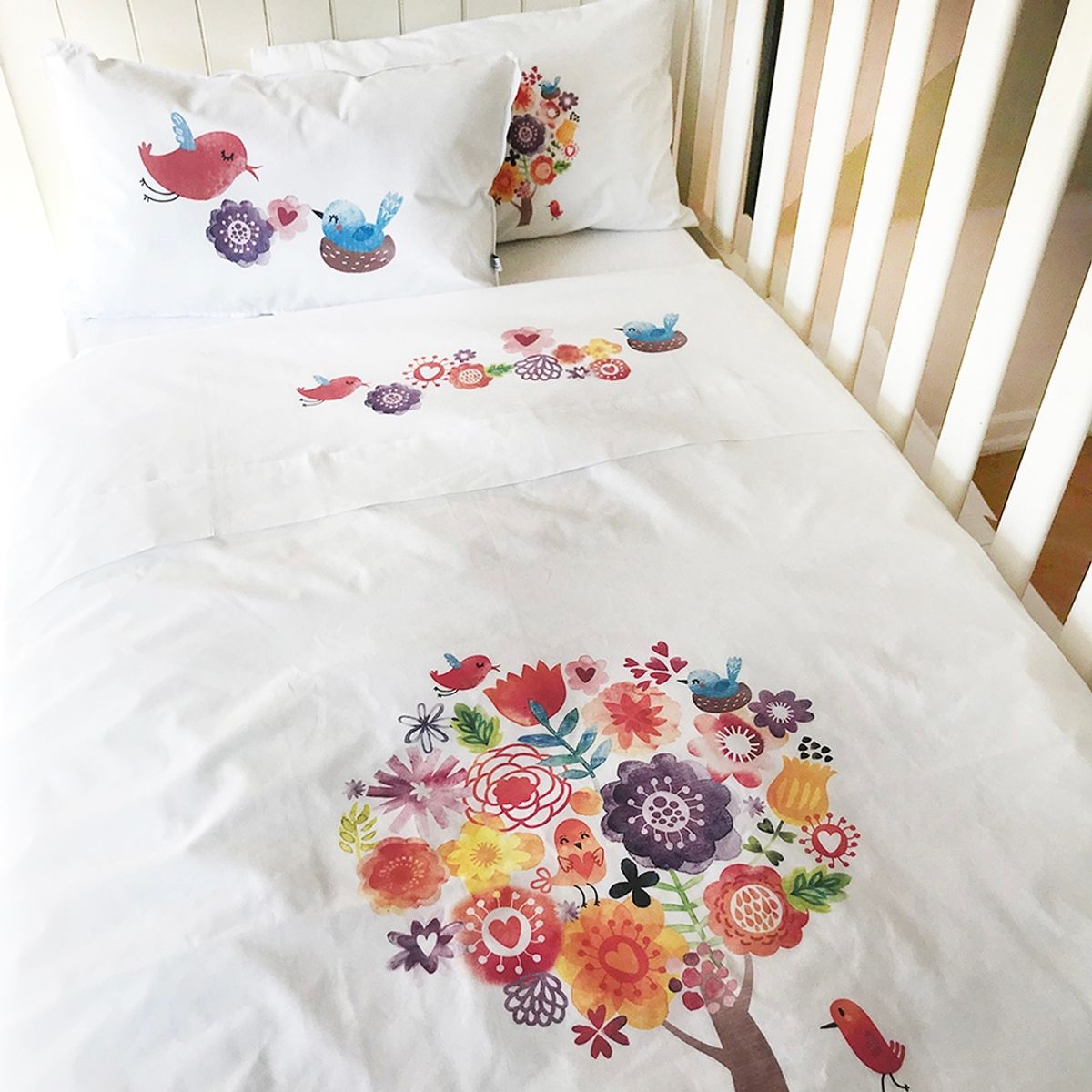 TUYO PRINT - Cubreplumón Cuna Arbolito -  Tuyo Print