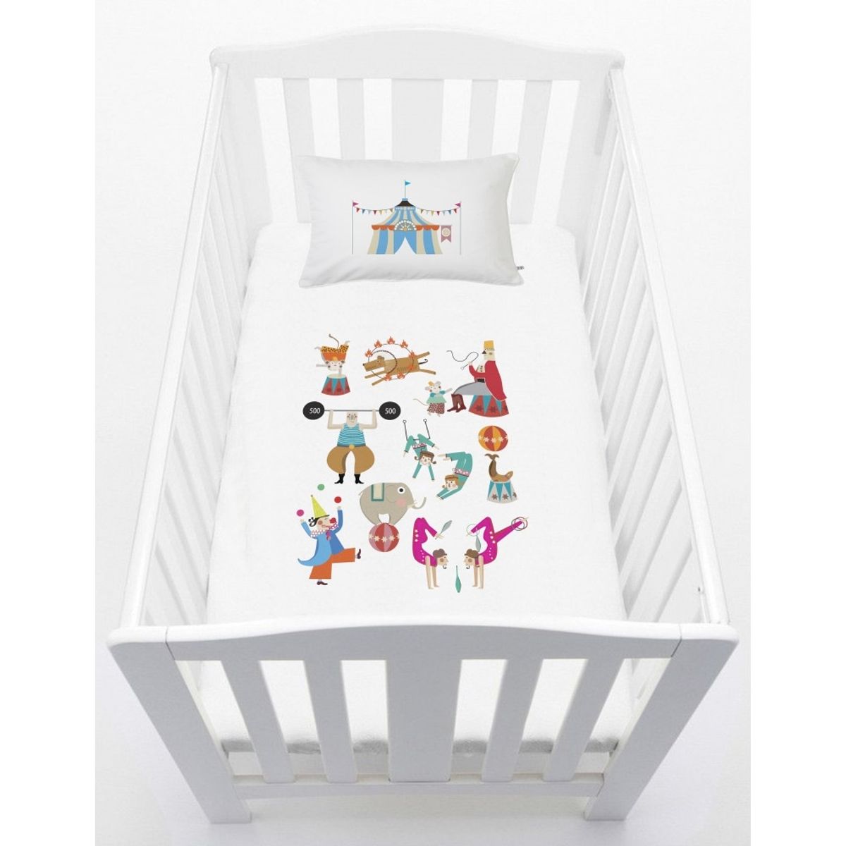 TUYO PRINT - Cubreplumón Cuna Circo