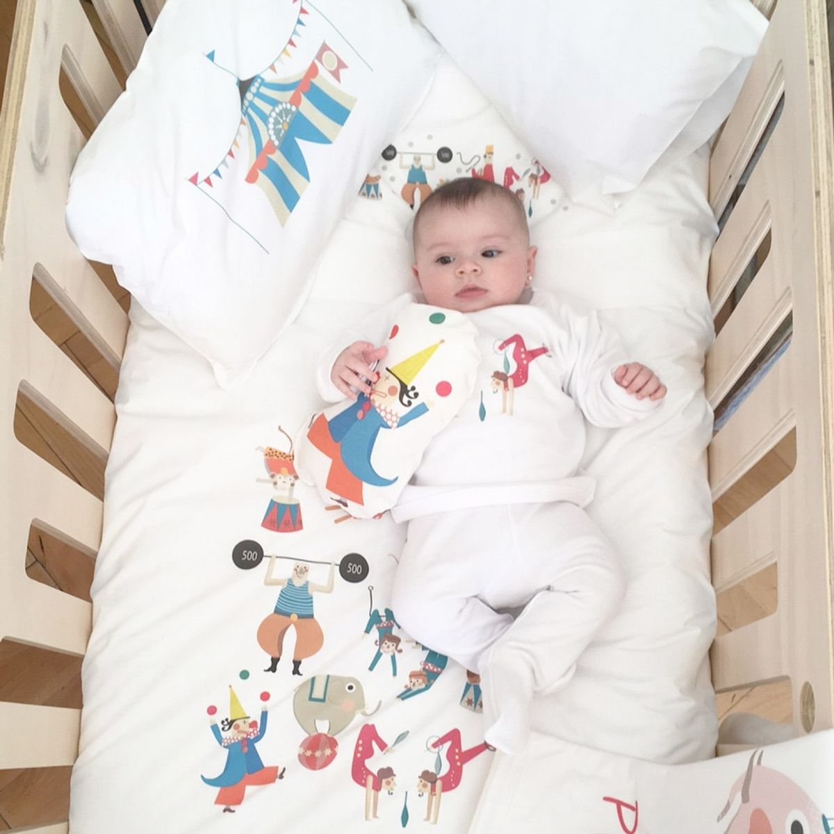 TUYO PRINT - Cubreplumón Cuna Circo