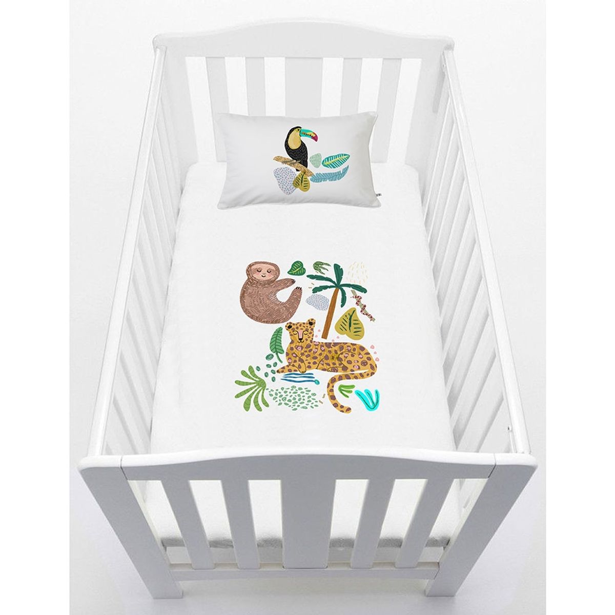 TUYO PRINT - Cubreplumón Cuna Jungla