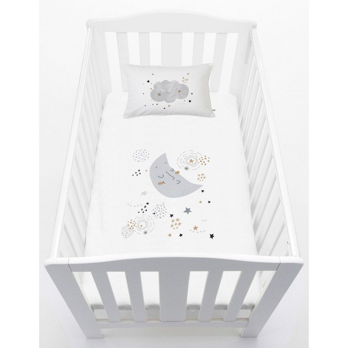 TUYO PRINT - Cubreplumón Cuna Luna