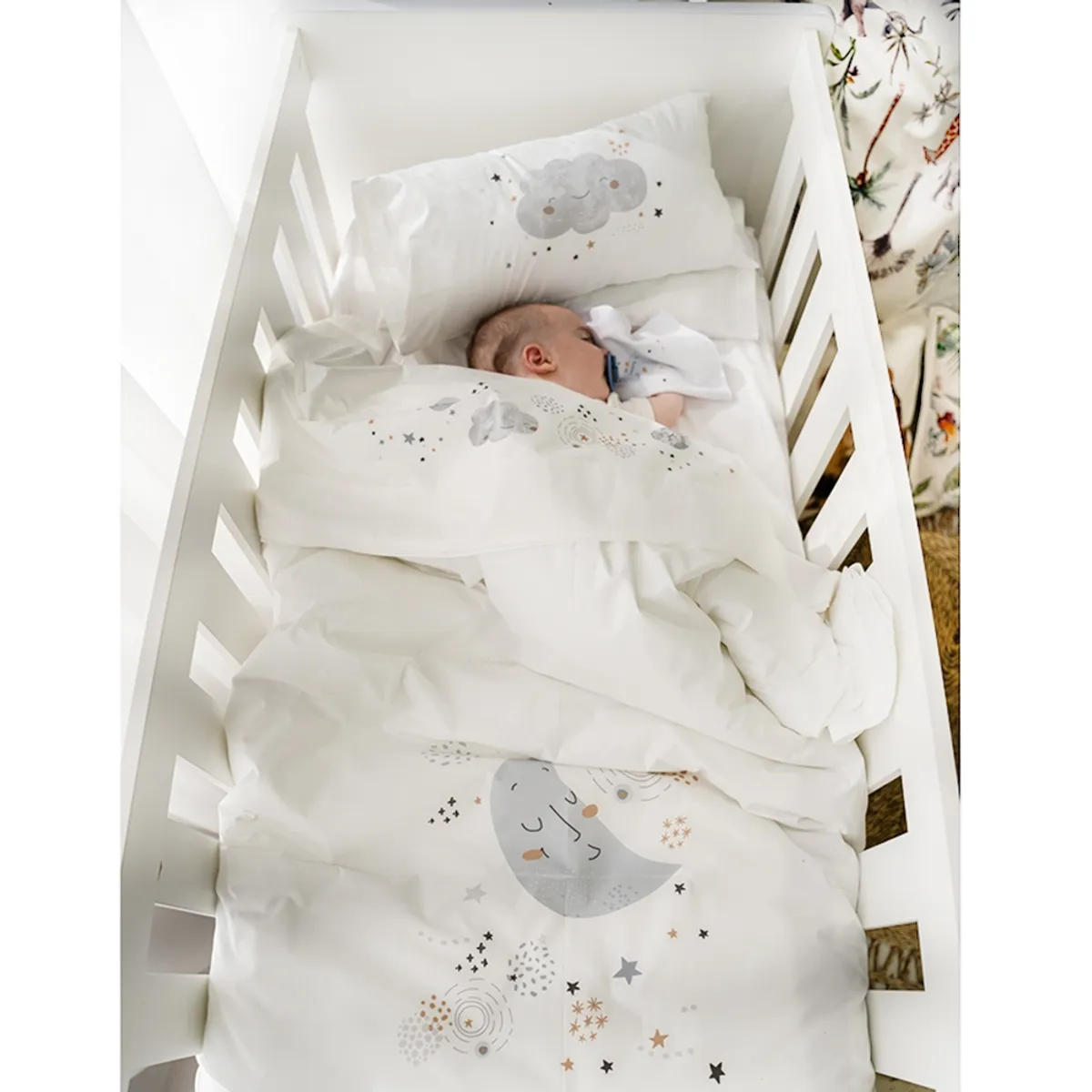 TUYO PRINT - Cubreplumón Cuna Luna