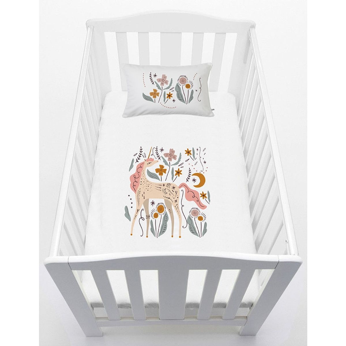 TUYO PRINT - Cubreplumón Cuna Unicornio