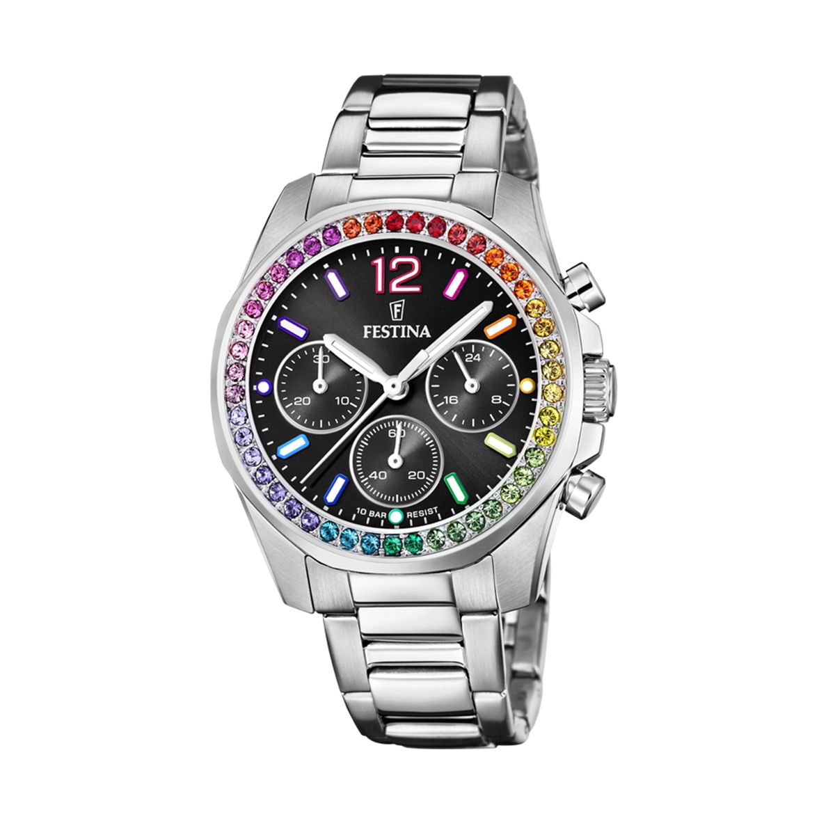 FESTINA - Reloj F20606/3 Festina Negro Mujer Boyfriend Collection