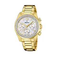 FESTINA - Reloj F20609/1 Blanco Nácar Mujer Boyfriend Collection
