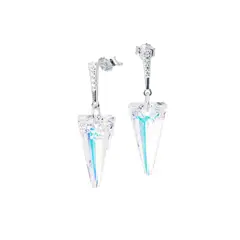 JOYAS MONTERO - Aros Sevilla Cristales Genuinos Aurora Boreal