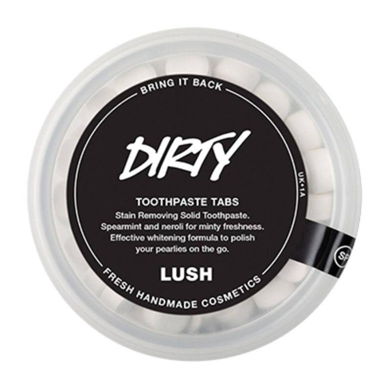 LUSH - Dirty Tabletas Dentífricas
