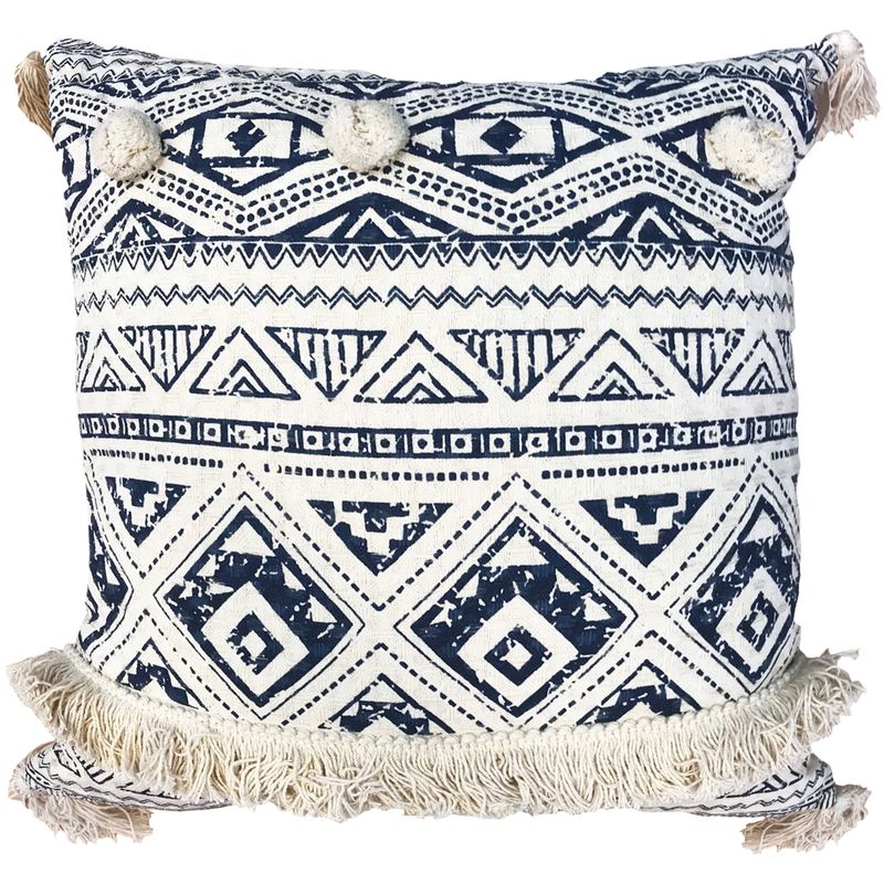 LIVING MARKET - Cojín Algodón Boho 45x45 cm Living Market