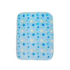 BABY MINK - Cobertores Unisex Bombon Celeste Talla única