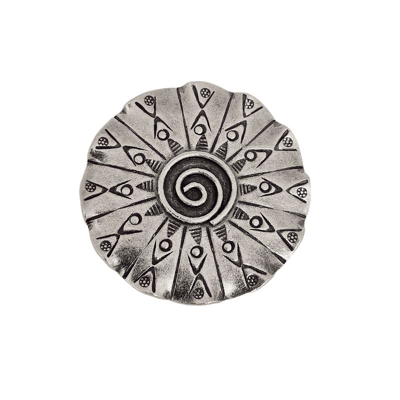 GALA DE LA CRUZ - Anillo Espiral Nazca Plata Ley 925