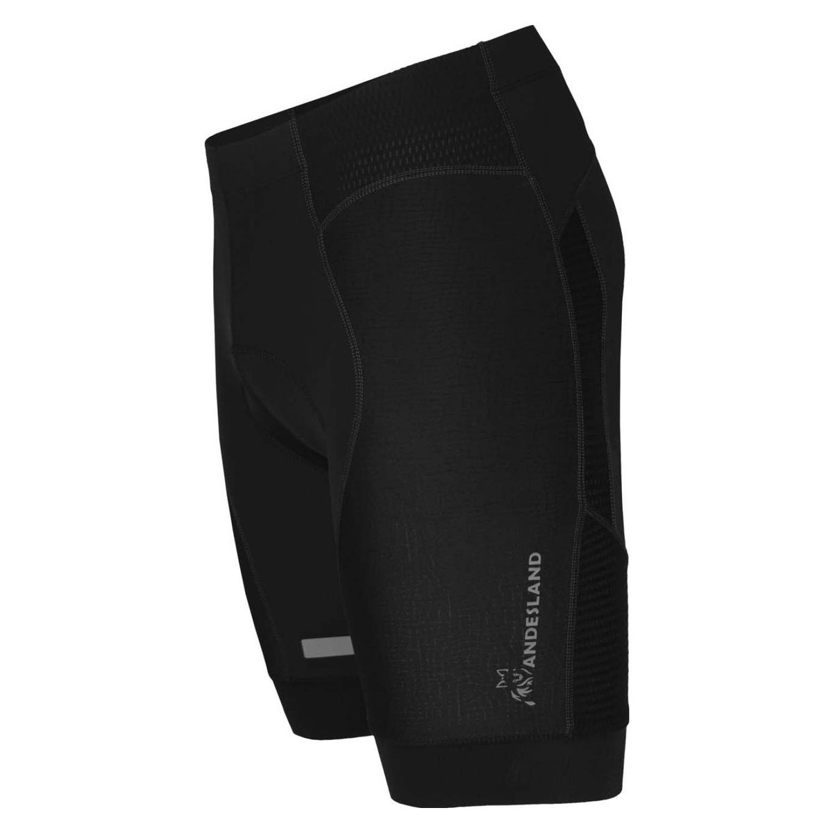 ANDESLAND OUTDOOR APPAREL - Calza Cycling Acolchado Dryup Swift Limit Negro Hombre