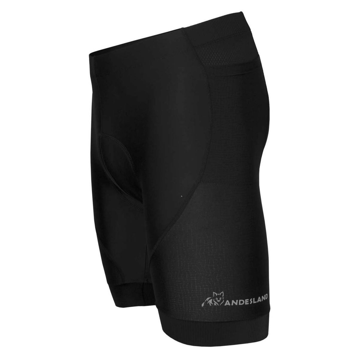 ANDESLAND OUTDOOR APPAREL - Calza Cycling Acolchado Dryup Swift Negro Hombre