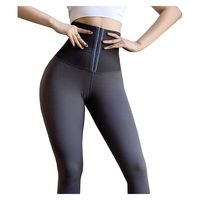 Calza Con Faja Reductora Cape Gris Mujer