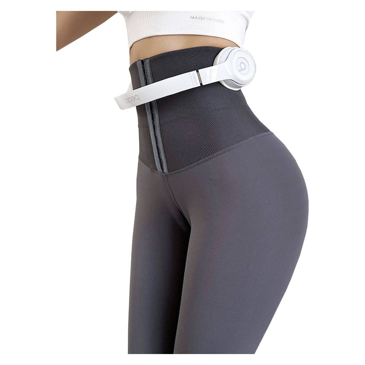 ANDESLAND OUTDOOR APPAREL - Calza Con Faja Reductora Cape Gris Mujer