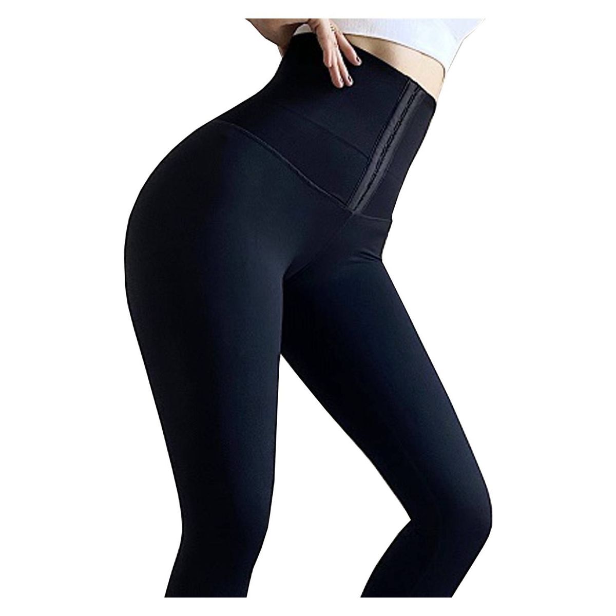 ANDESLAND OUTDOOR APPAREL - Calza Con Faja Reductora Cape Negro Mujer