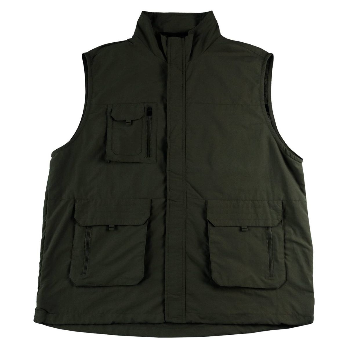 ANDESLAND OUTDOOR APPAREL - Chaleco Pesca y Senderismo UPF50 Fénec verde Hombre