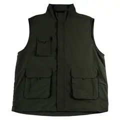 ANDESLAND OUTDOOR APPAREL - Chaleco Pesca y Senderismo UPF50 Fénec verde Hombre.-
