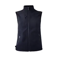 ANDESLAND OUTDOOR APPAREL - Chaleco Softshell Chilote azul Oscuro Mujer