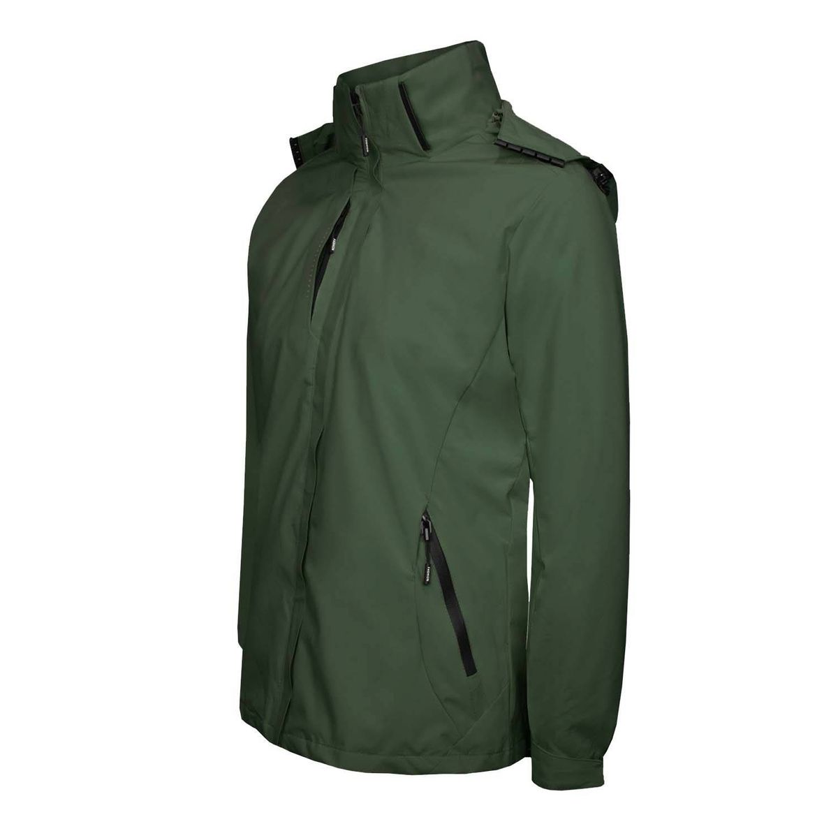 ANDESLAND OUTDOOR APPAREL - Chaqueta 3 en 1 Desmontable Bengala Verde Musgo Mujer