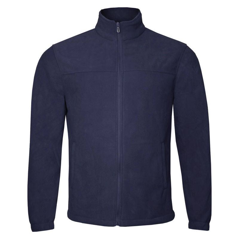 ANDESLAND OUTDOOR APPAREL - Chaqueta Polar Liso Chilla Azul Oscuro Hombre