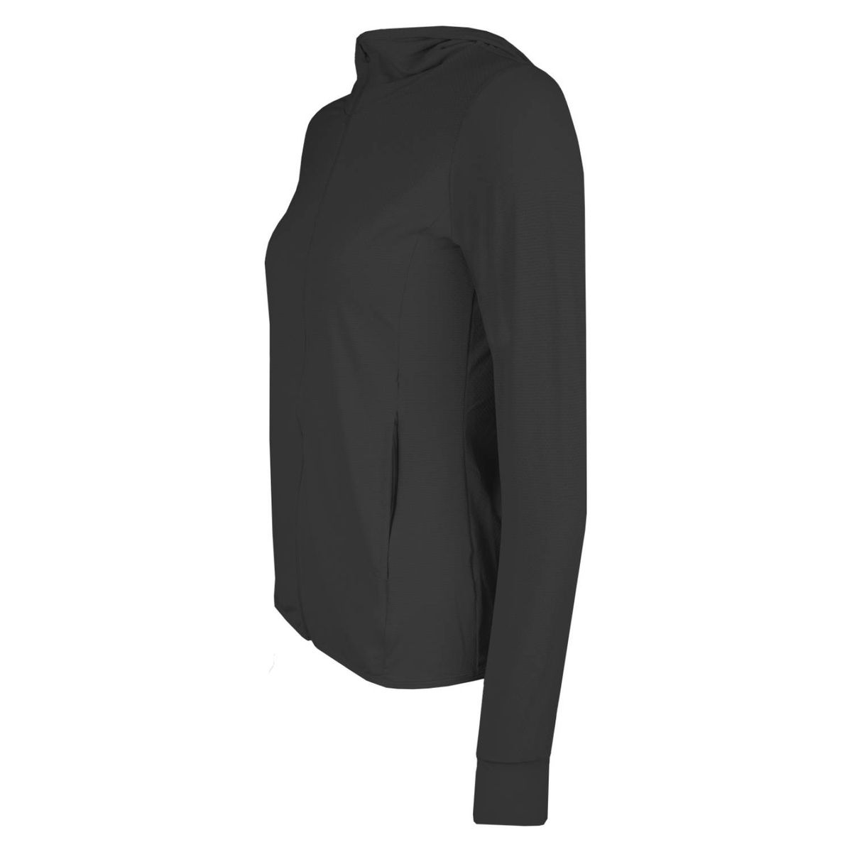 ANDESLAND OUTDOOR APPAREL - Cortaviento Stretch Microperforado Sechurano Negro Mujer