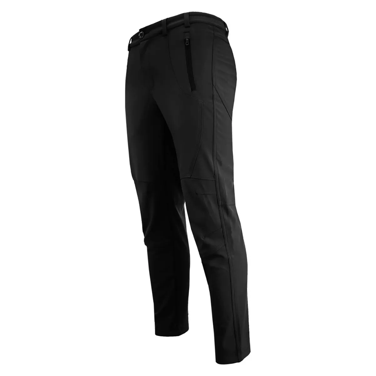 ANDESLAND OUTDOOR APPAREL - Pantalón Softshell Térmico Chilote Negro Hombre