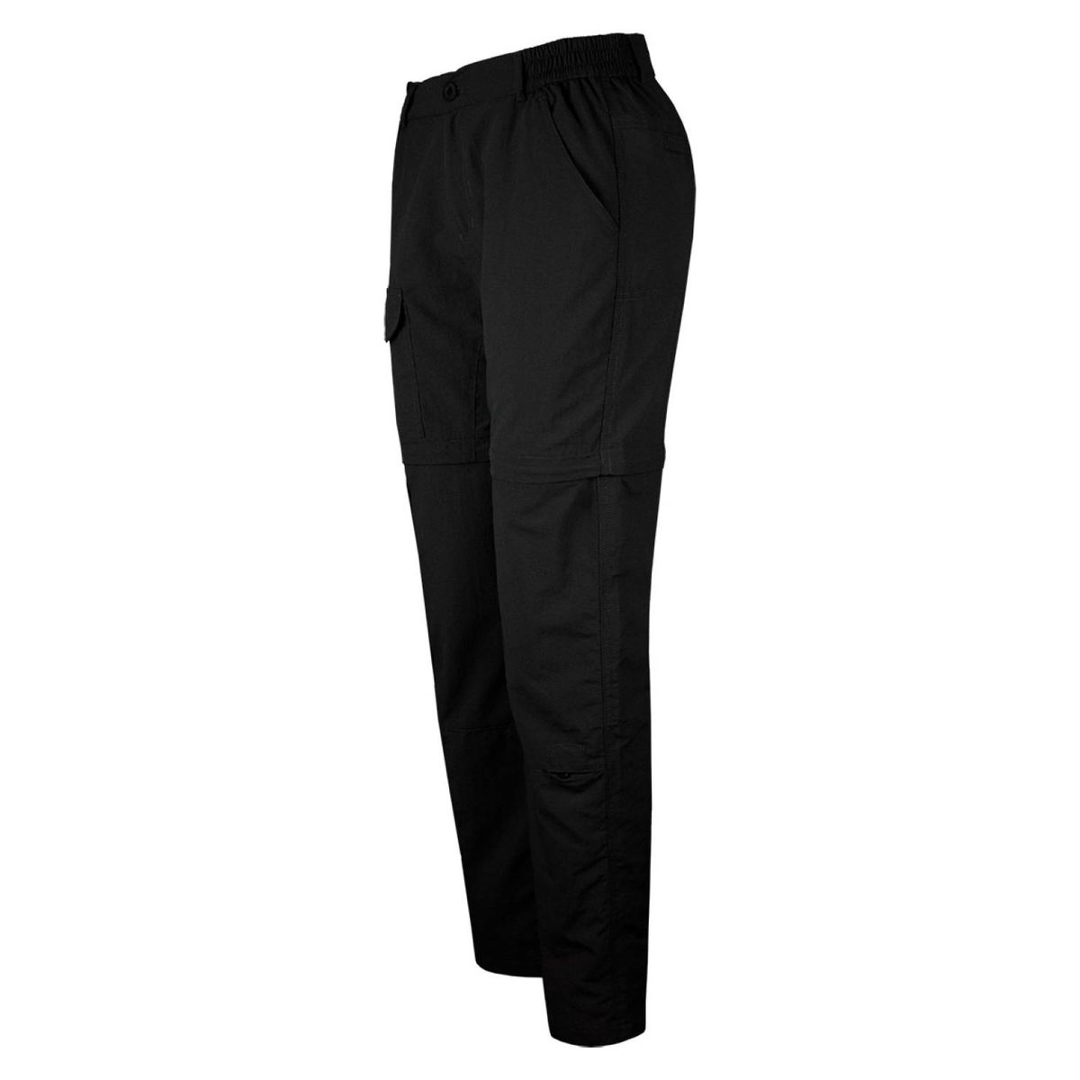 ANDESLAND OUTDOOR APPAREL - Pantalón Trekking Desmontable Ripstop UPF50 Fénec Negro Mujer