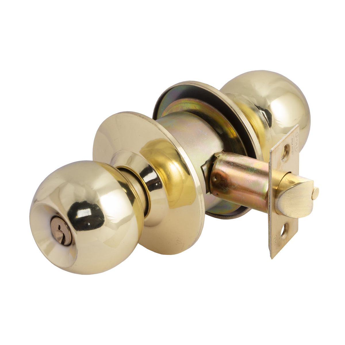 POLI - Cerradura Cilíndrica Pomo Sfera 11000 Acceso Bronce