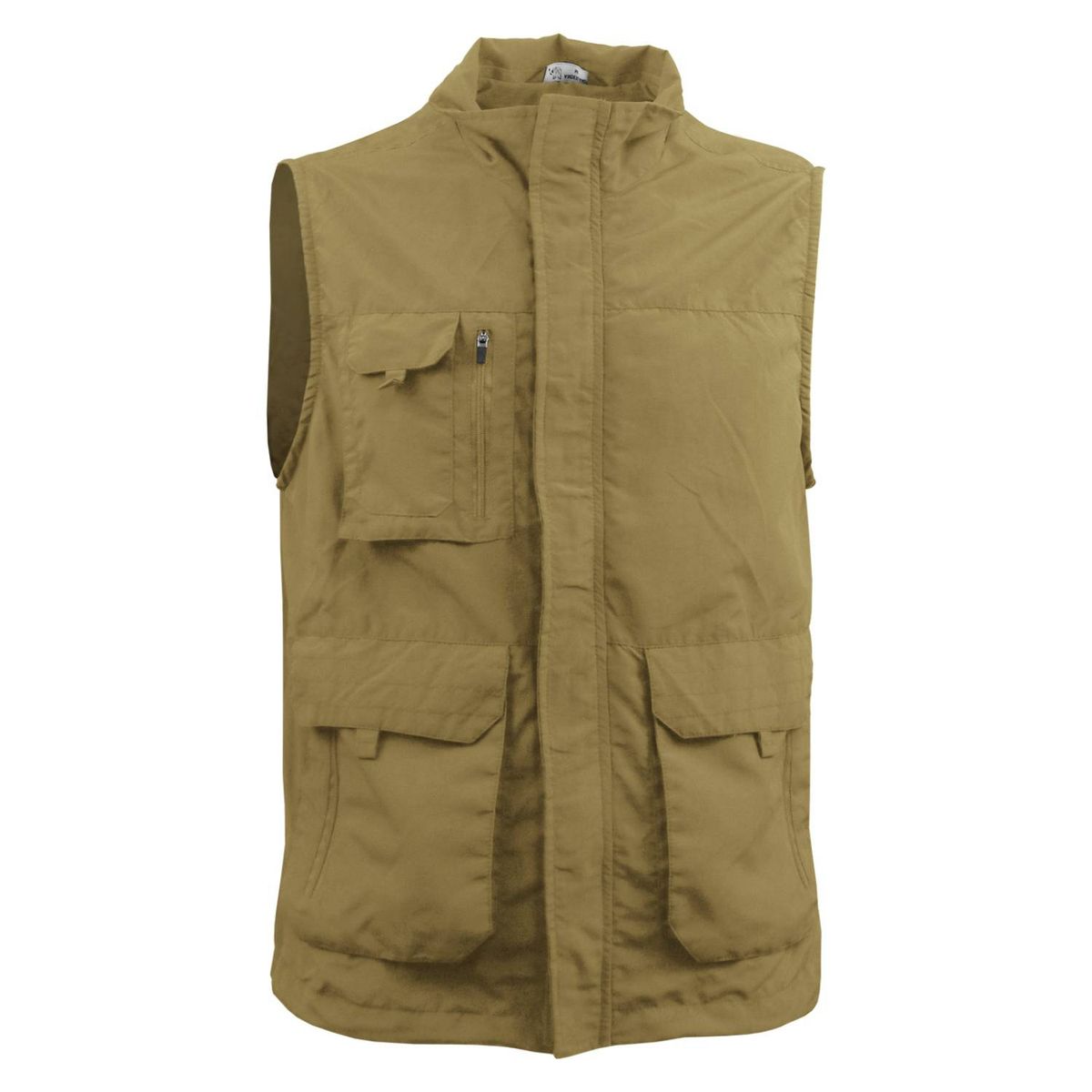 ANDESLAND OUTDOOR APPAREL - Chaleco Pesca y Senderismo UPF50 Fénec Beige Hombre