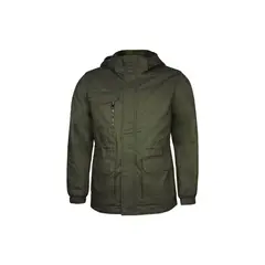 ANDESLAND OUTDOOR APPAREL - Parka Forro Peluche Gorro Desmontable Negra Unisex