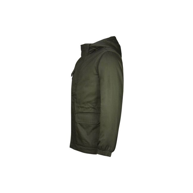 ANDESLAND OUTDOOR APPAREL - Parka Forro Peluche Gorro Desmontable Velox Verde Unisex