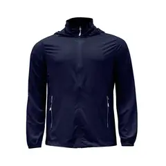 ANDESLAND OUTDOOR APPAREL - Cortaviento Stretch Quick Drying Pale Azul Oscuro Hombre