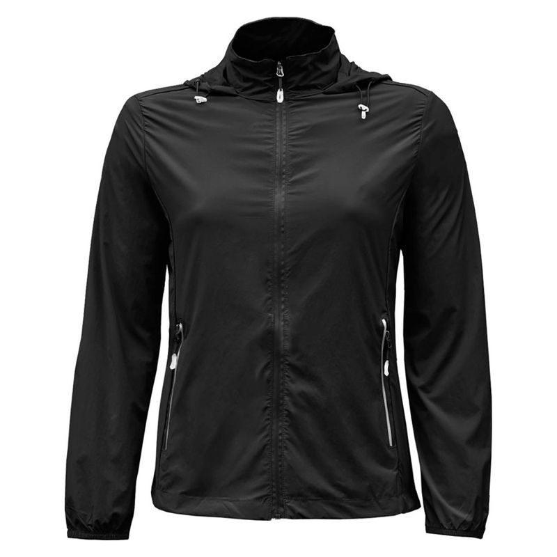 ANDESLAND OUTDOOR APPAREL - Cortaviento Stretch Quick Drying Pale Negro Mujer