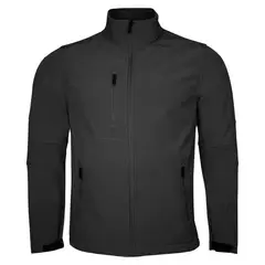 ANDESLAND OUTDOOR APPAREL - Chaqueta Softshell Negra Hombre