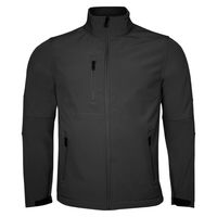 Chaqueta Softshell Chilote Clasic Negra Hombre