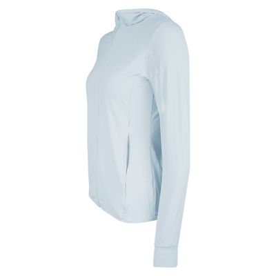 Imagen 2 del producto Cortaviento Stretch Microperforado Sechurano Celeste Mujer