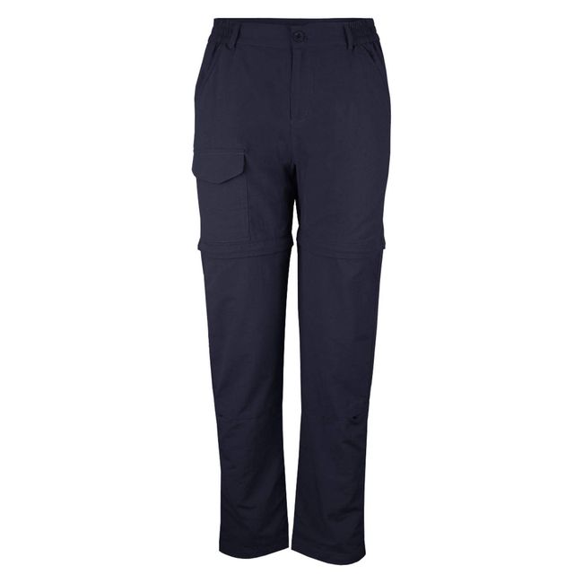 ANDESLAND OUTDOOR APPAREL - Pantalón Trekking Desmontable Ripstop UPF50 Fénec Azul Oscuro Mujer