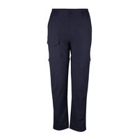 Pantalón Trekking Desmontable Ripstop UPF50 Fénec Azul Oscuro Mujer