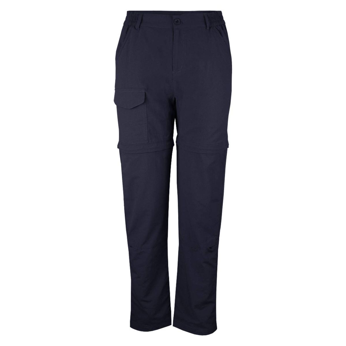 ANDESLAND OUTDOOR APPAREL - Pantalón Trekking Desmontable Ripstop UPF50 Fénec Azul Oscuro Mujer