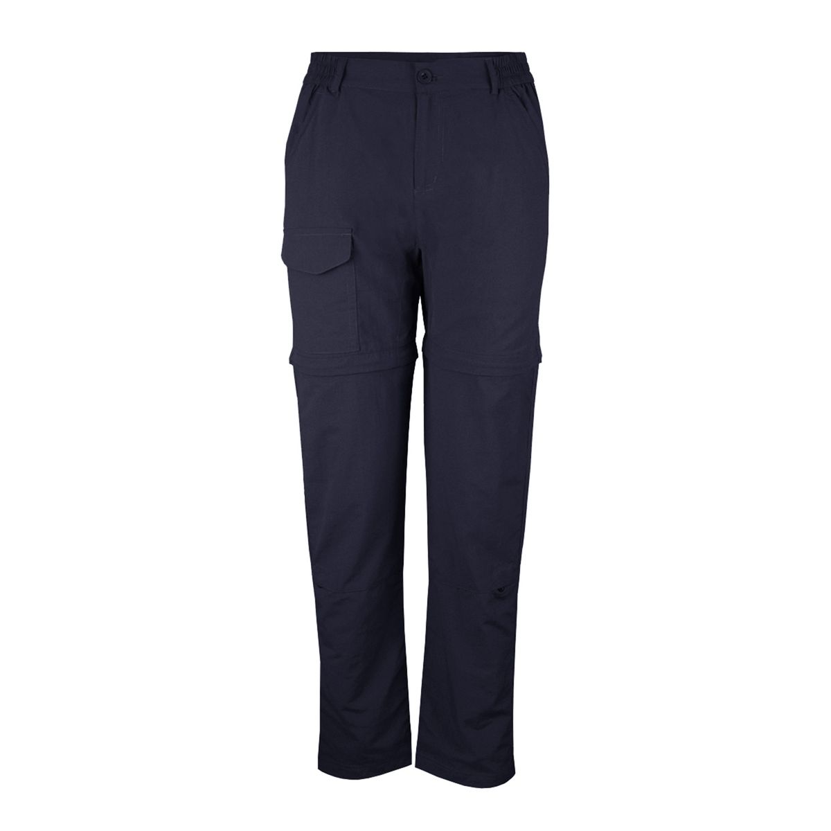 ANDESLAND OUTDOOR APPAREL - Pantalón Trekking Desmontable Ripstop UPF50 Fénec Azul Oscuro Mujer