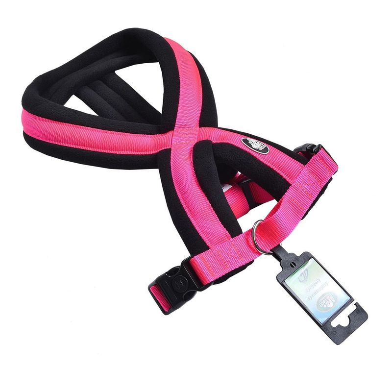 MASCAN - Arnés Cruzado Acolchado Xs Fucsia Perros Mascan