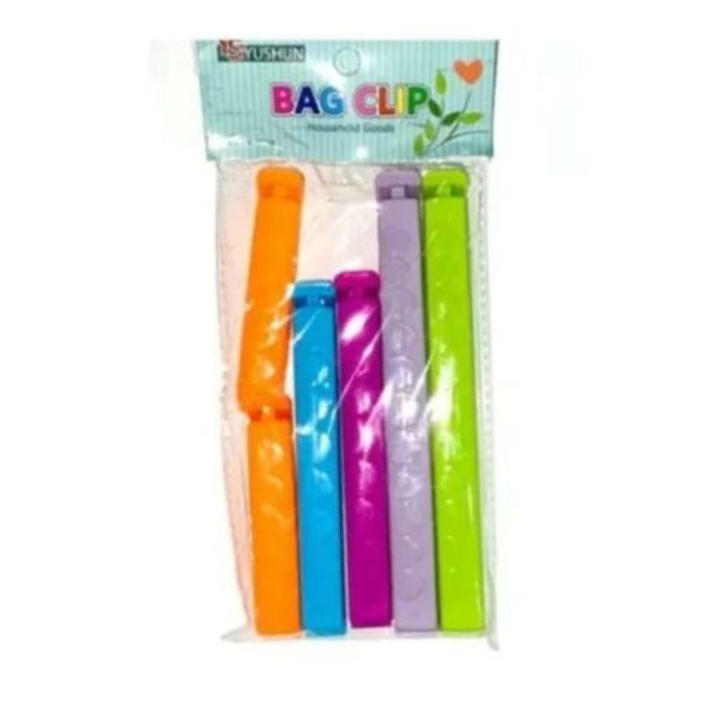 GENERICO - 6 Pinzas De Sellado De Bolsas De Alimentos