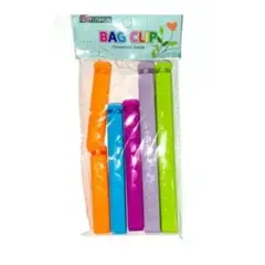 GENERICO - 6 Pinzas De Sellado De Bolsas De Alimentos