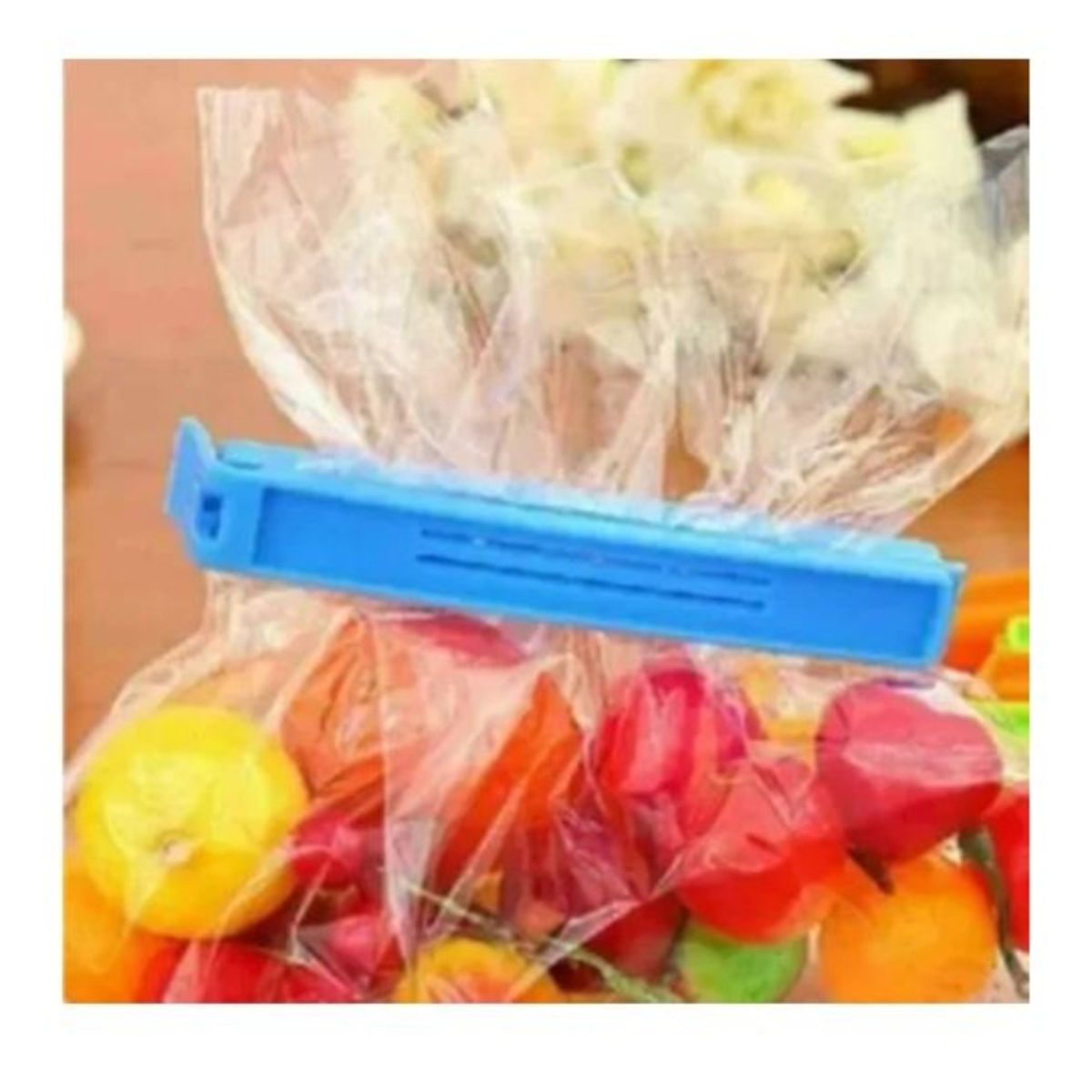 GENERICO - 6 Pinzas De Sellado De Bolsas De Alimentos