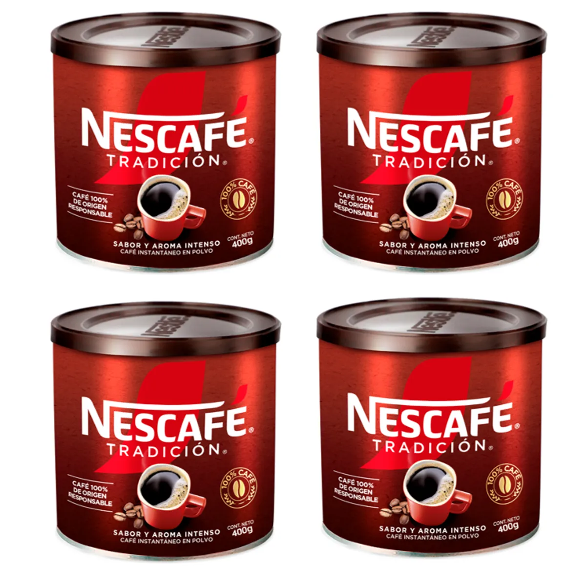 NESCAFE - Cafe Nescafe Tradicion 400g X4
