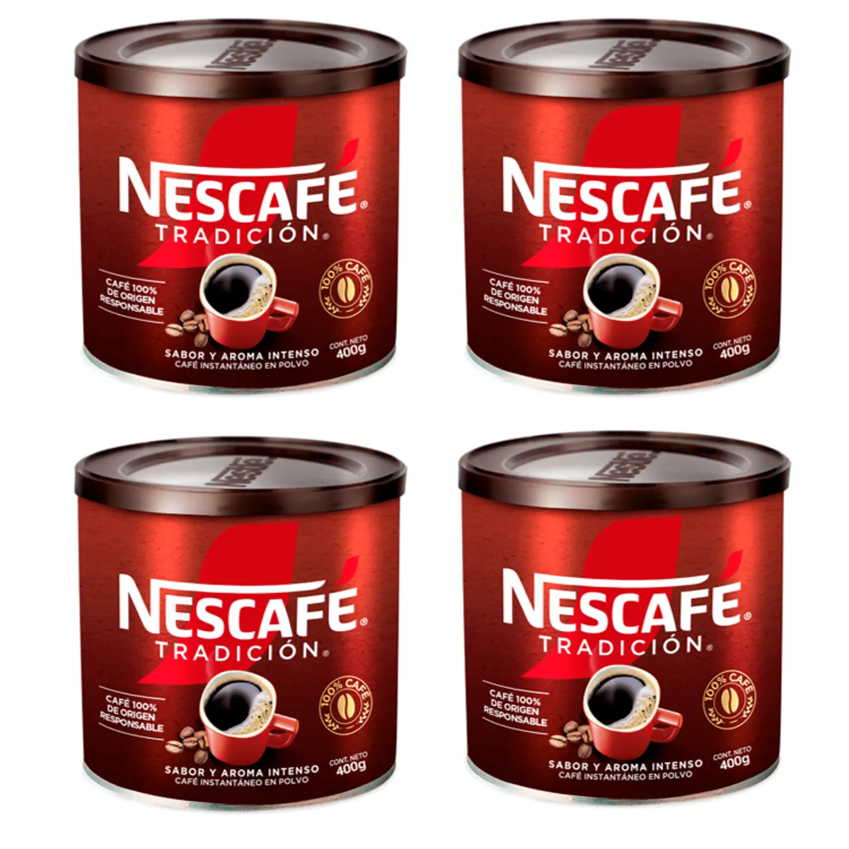 NESCAFE - Cafe Nescafe Tradicion 400g X4