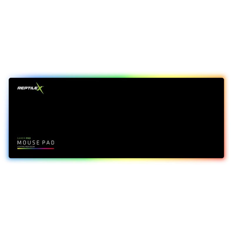 REPTILEX - Mouse Pad Gamer Lighting RGB USB 80x30cm Reptilex