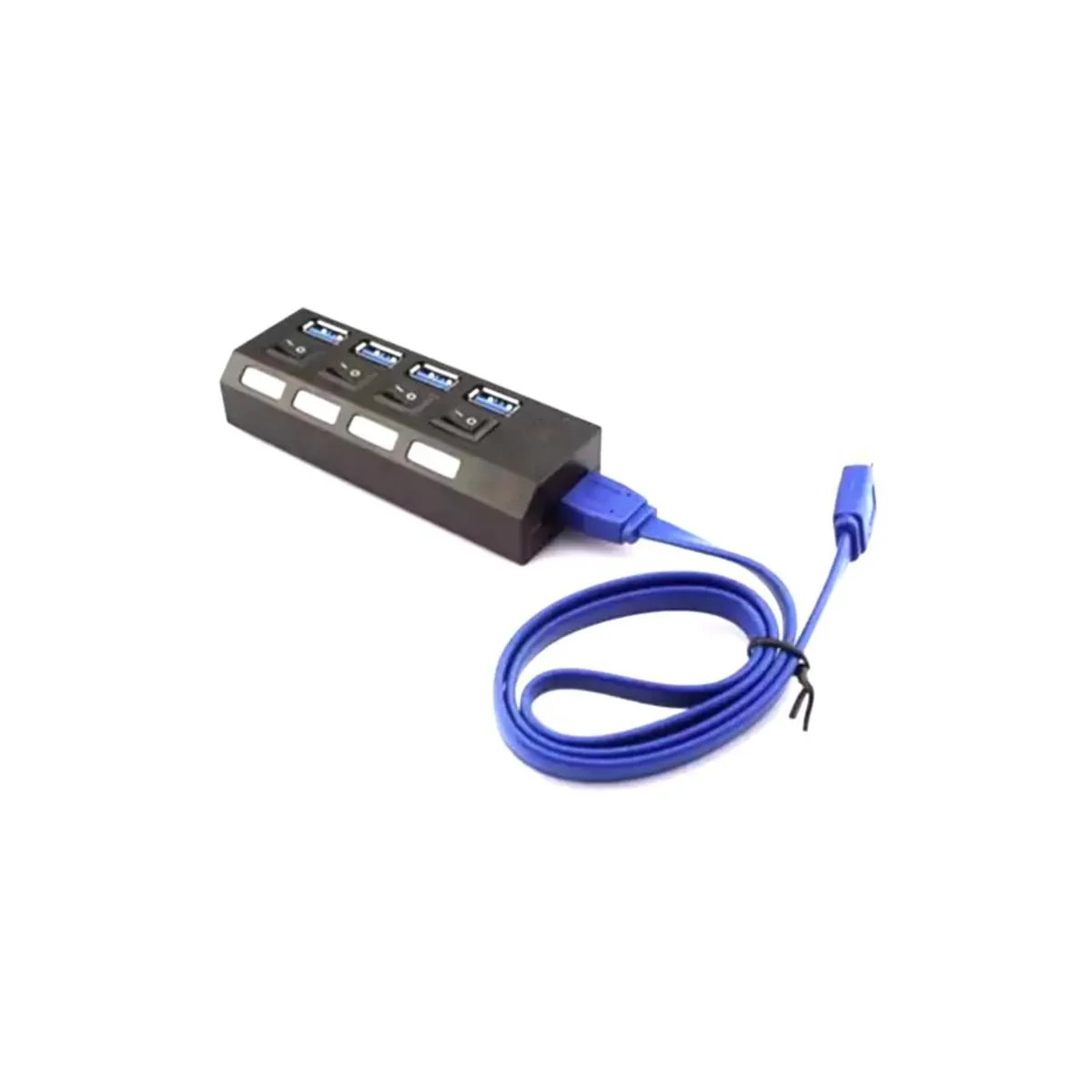 TECNOLAB - Hub USB 3.0 4 Puertos Multi Cargador Tecnolab