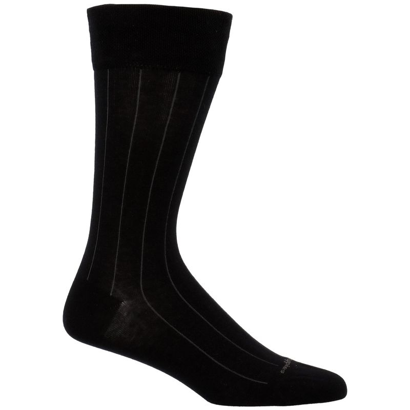 HUSH PUPPIES - Calcetín Hombre Co Nontight Broadrib Negro HUSH PUPPIES_.